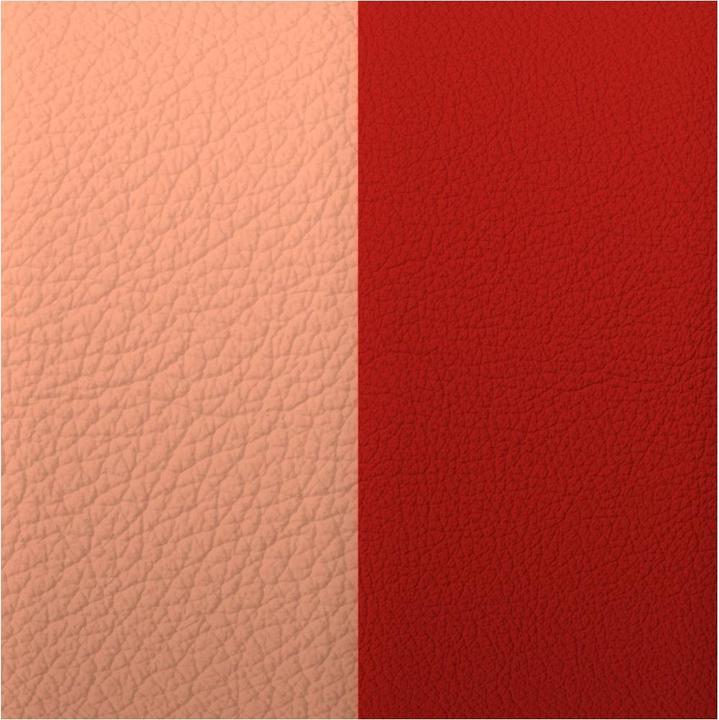 Les Georgettes Barbe à papa/Rouge acidulé (1.40 cm, Leather)