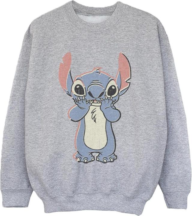 Disney Lilo And Stitch Big Print Sweatshirt Jungen
