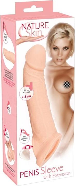 Produktbild Nature Skin Penis Sleeve with Extension