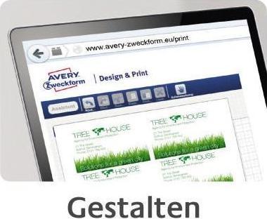 Produktbild Avery Premium Visitenkarten, glatte Kanten, 85x54mm (260 g/m², 10 x, A4)