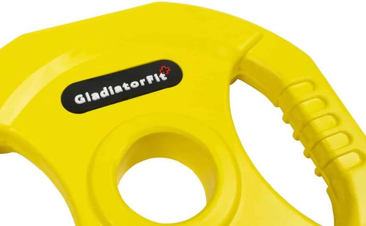 Image du produit Gladiatorfit Disque de poids avec poignées (1 x 1.25 kg)