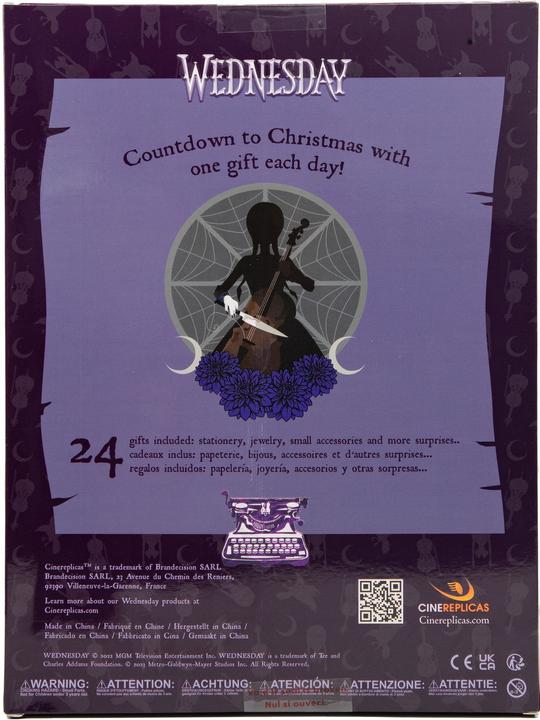 Actual product image Cinereplicas Wednesday - Advent calendar