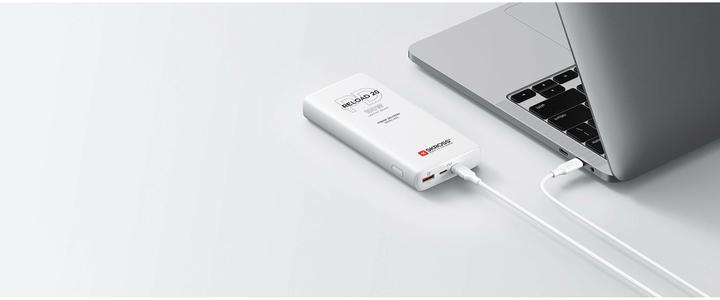 Produktbild Peter Jäckel SKROSS Power Bank RELOAD 20000 100W PD White (20000 mAh, 100 W, 74 Wh)