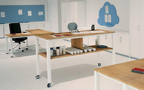 Produktbild Rocada Multifunktionstisch E2008, fahrbar (160 x 100 x 80 cm)