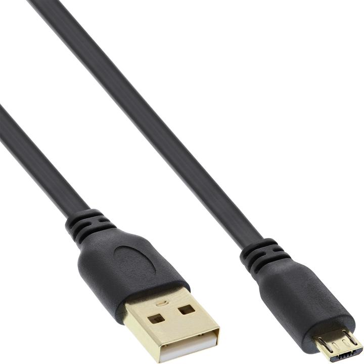 Produktbild InLine USB A – USB Micro-B (5 m, USB 2.0)