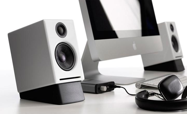 Produktbild Audioengine A2+ Wireless Paar, Weiss (1 Paar, 60 W)