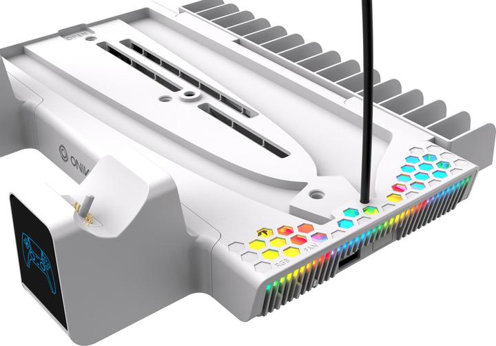 Image du produit Oniverse Nexus 5 Multifunctionele Standaard (PS5/ PS5 Slim) Wit (ONICSMLT-PS5-WHT) (PS5)