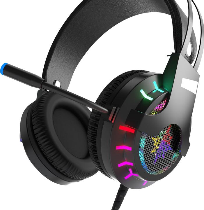 Produktbild Inca Lapetos Series 7.1 Surround Gaming Headset RGB Led Functional Control Vibration (Kabelgebunden)