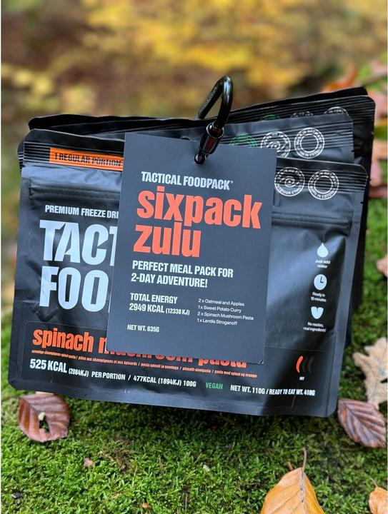 Immagine prodotto Tactical Foodpack TF Sixpack Zulu (Vegan) (635 g)