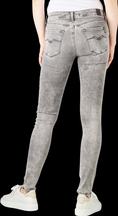 Actual product image Replay New Luz Jeans Skinny Hyperflex black stretch denim (W24/L30)