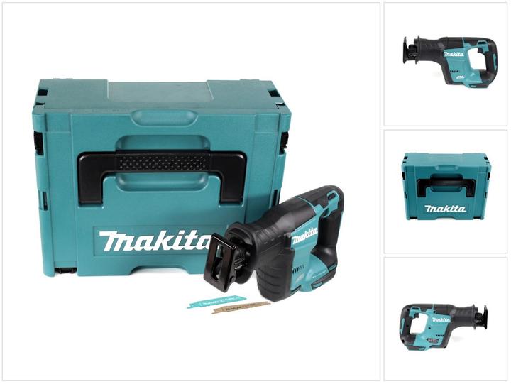 Produktbild Makita DJR 188 ZJ Akku Reciprosäge 18 V Brushless Säbelsäge Solo im Makpac - ohne Akku, ohne Ladeger