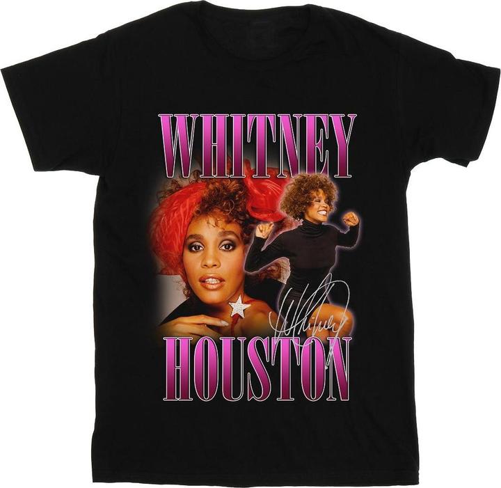 Immagine prodotto Whitney Houston Signature Homage Maglietta Ampia Donna (M)