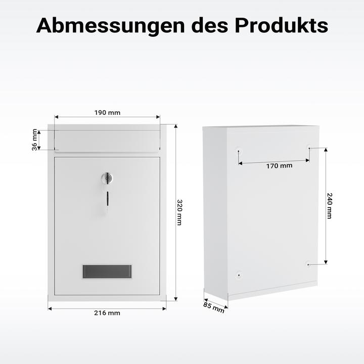 Image du produit Wiltec Briefkasten V11