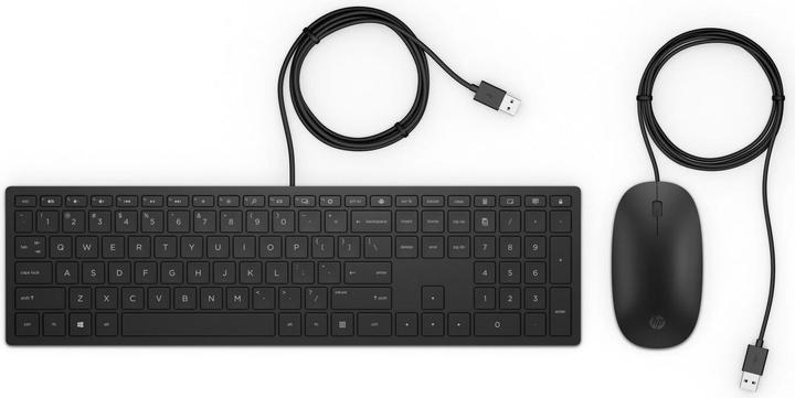 Actual product image HP Wired Keyboard MOUSE 400 (DE, Cable)