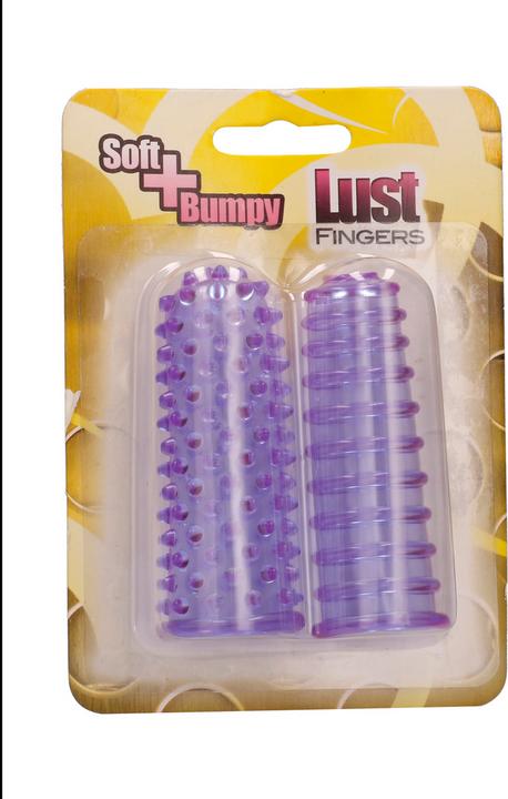 Actual product image Seven Creations Lust Finger Soft and Bumpy Sleeves