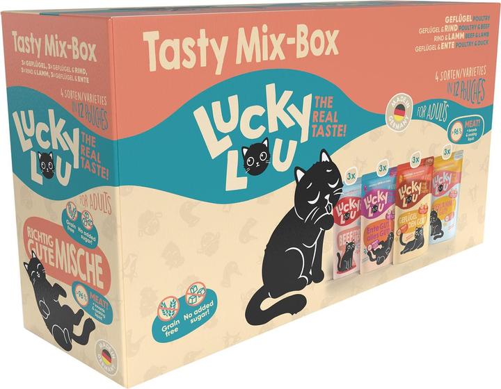 Image du produit Lucky Lou Tasty-Mix (Senior, Adulte, 12 pcs, 1500 g)