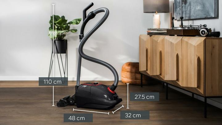 Actual product image Siemens Hoover with bag, Z 7.0, grey, VSZ7XTRM