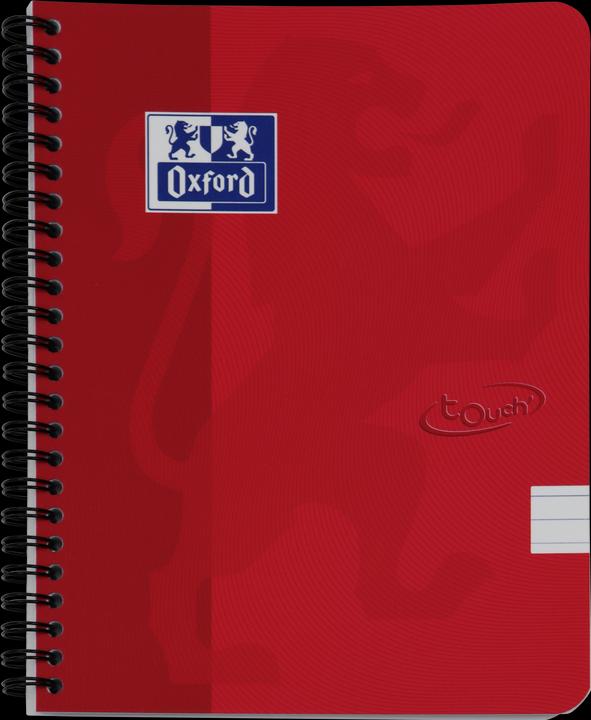 Produktbild Oxford Touch Spiralheft A5 liniert (A5, Liniert, Weicher Einband)
