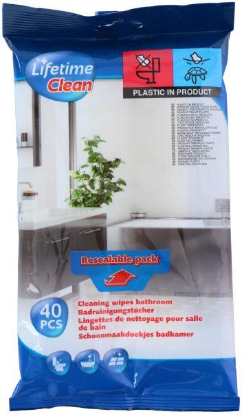 Immagine prodotto Lifetime Salviette per la pulizia del bagno 40 pezzi (40 pz.)
