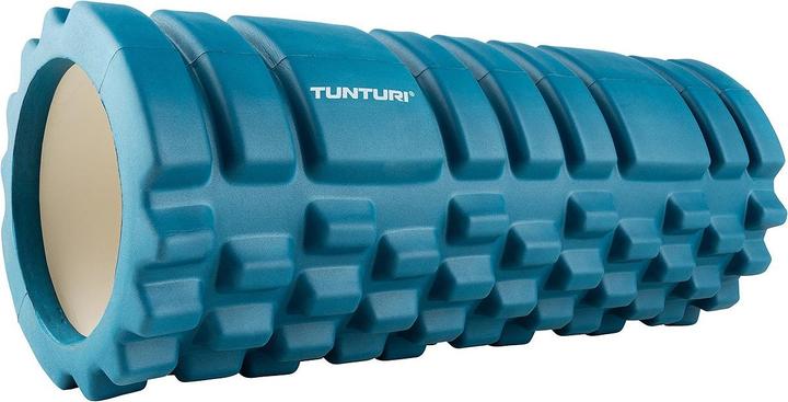 Tunturi Yoga Massageroller 33 cm Petrolblau
