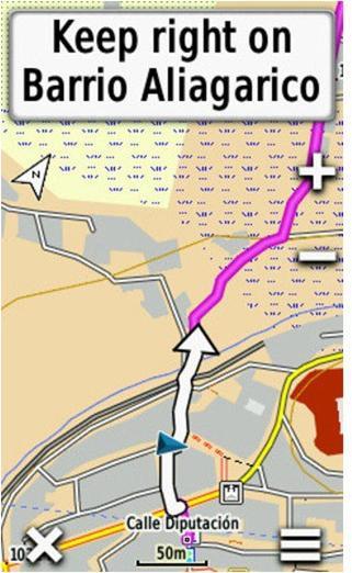 Actual product image Garmin Micro SD/SD Topo Spain V7 Pro