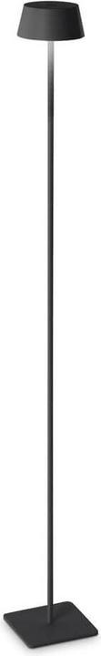 Ideal lux PURE LED floor lamp 1.5W ⌀115mm dimmable black IP54 warm white 328515 (230 lm)