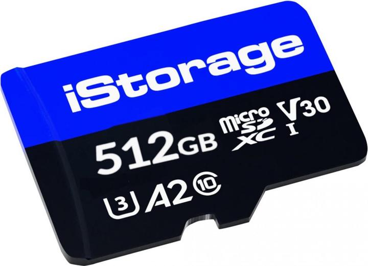 Actual product image iStorage microSD (1-Pack) (512 GB, microSDXC, U3, UHS-I)