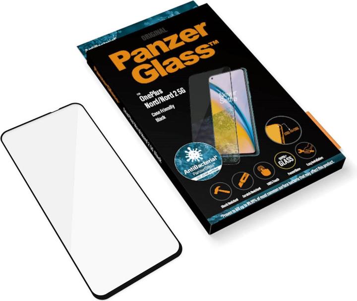 Actual product image PanzerGlass 7015 Mobile Phone Screen Protector Film OnePlus (1 Piece, OnePlus North)