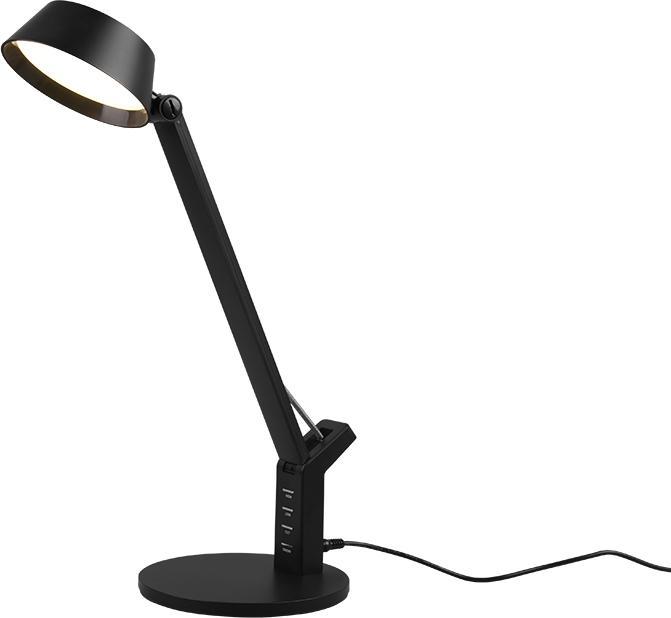 Actual product image Trio Lights LED table lamp Ava 523090131, plastic black matt, incl. 5 Watt LED (600 lm)