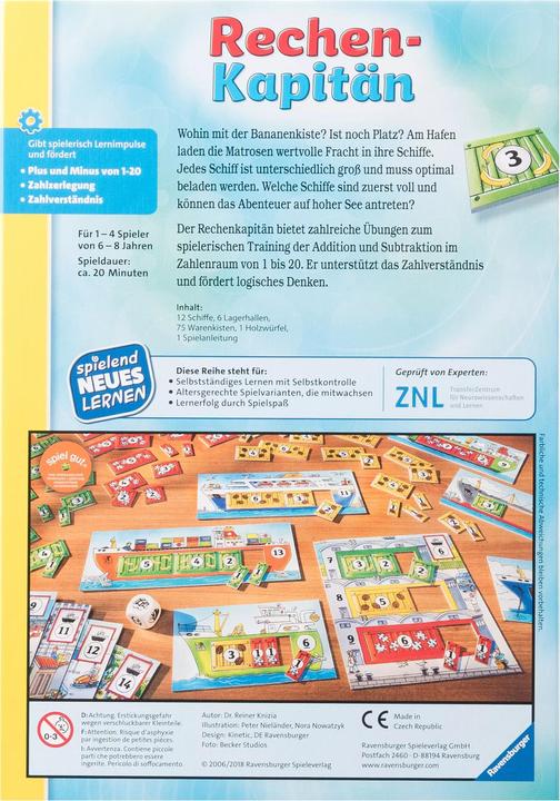 Ravensburger Rechen-Kapitän (Deutsch)