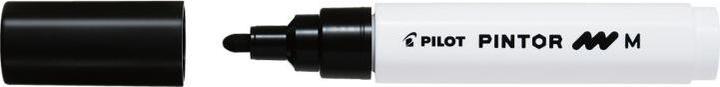 Produktbild Pilot Pintor Textmarker 1 Stück Schwarz (Schwarz, Weiss, 14 mm, 1 x)