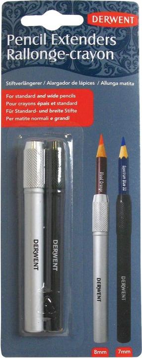 Actual product image Derwent Pencil extender, for 7 and 8 mm diameter, 2-part (2 x)