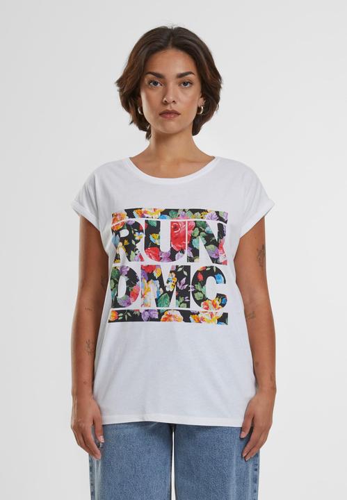 Actual product image Merchcode Ladies RUN DMC Floral Tee (XS)
