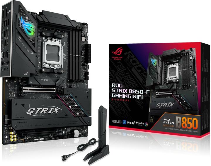 Actual product image ASUS ROG STRIX B850-F GAMING WIFI (AM5, AMD B850, ATX)