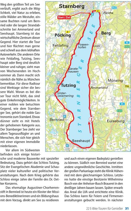 Nutritional values and ingredients Die 22 schönsten E-Bike-Touren für Geniesser im Alpenvorland, Österreich, Südtirol, Venetien und (German, BVA BikeMedia GmbH, 2025)