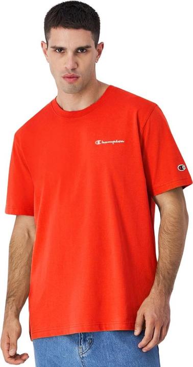 Actual product image Champion Koszulka męska SS Tee pomarańczowa 220264 OS014 XL (XL)
