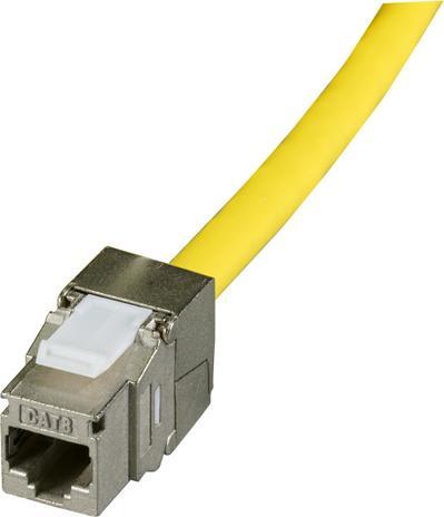 Actual product image EFB Elektronik RJ45 Keystone STP, Cat.8 Class 1, 2000MHz (Keystone module)