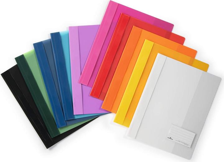 Produktbild Durable 25 Schnellhefter Kunststoff rot DIN A4 überbreit (A4+, 1 x)