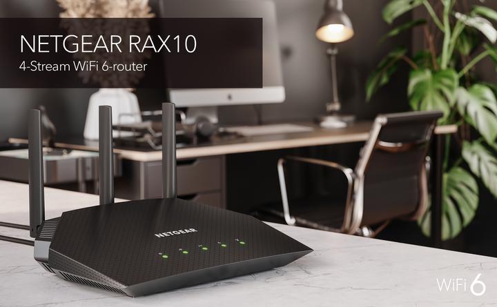 Actual product image Netgear RAX10 AX1800