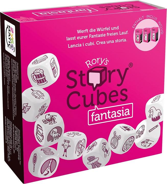 Asmodée Würfelspiel Rory's Story Cubes Fantasia (Deutsch, Französisch, Italienisch)