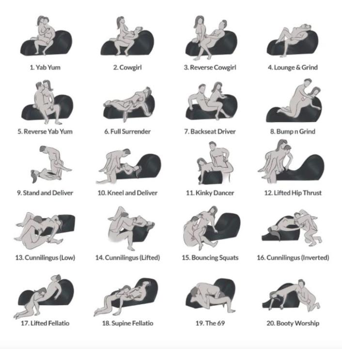 Actual product image Master Series Kinky Couch Sex Lounge Chair