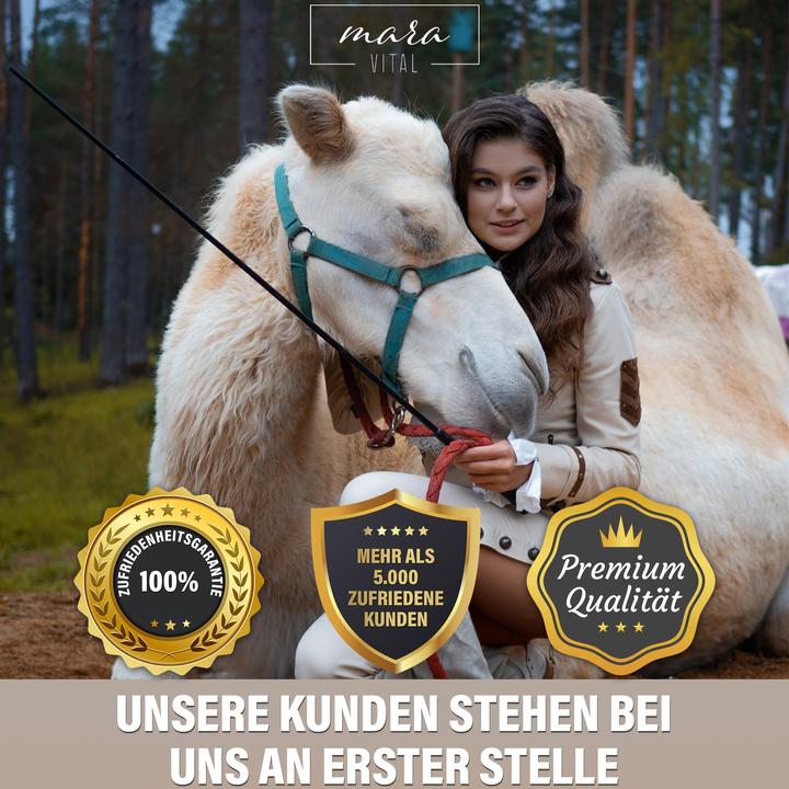 Actual product image Mara Vital Camel hair blanket (200 x 210 cm)