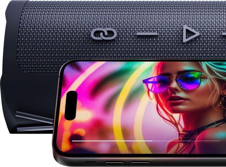 Immagine prodotto 3MK Fuego głośnik bezprzewodowy 30W Bluetooth 5.3 TWS IPX7 czarny/nero (12 h, Porta USB)