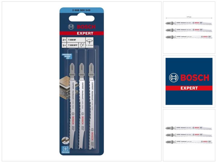 Immagine prodotto Bosch Professional Zubehör Set di lame per seghetti alternativi Expert