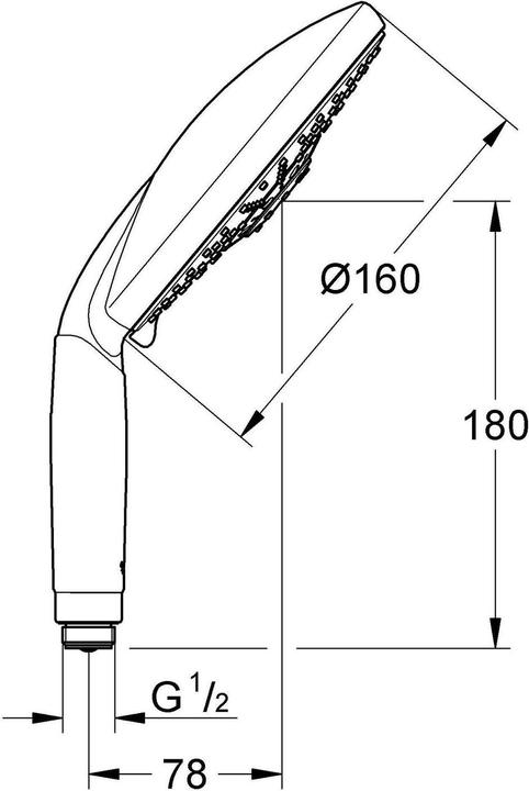 Immagine prodotto Grohe Rainshower Classic 160 (4)