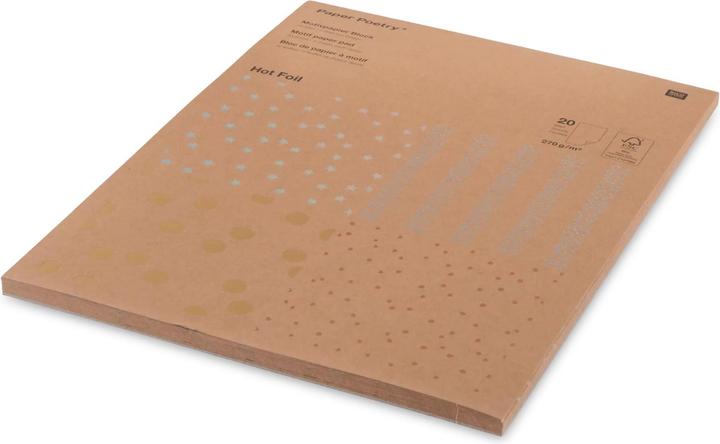 Actual product image Paper Poetry Motif paper (270 g/m², 20 x)