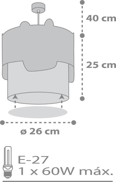 Image du produit Dalber Bébé Lapin Vert (E27)