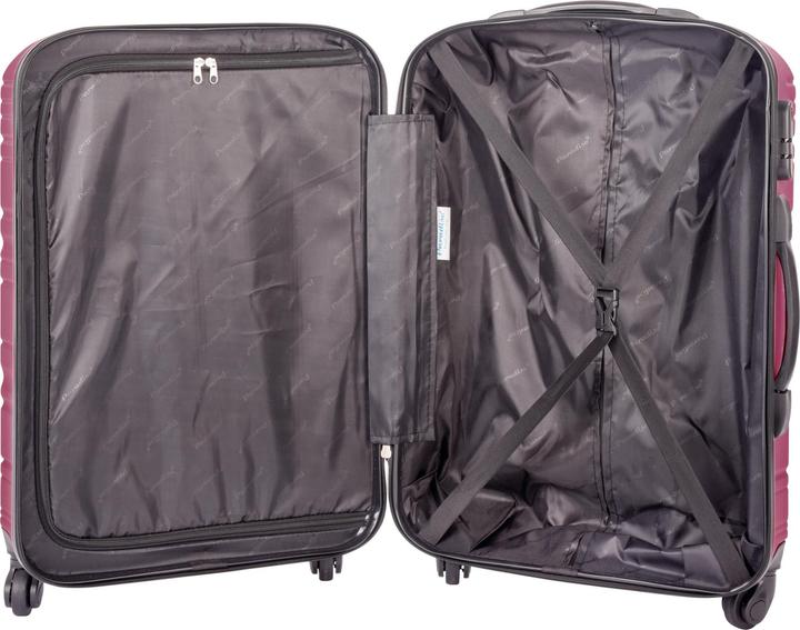 Produktbild Check.In Santiago - 3er Trolleyset Beere (194 l, XL (ab 115l))