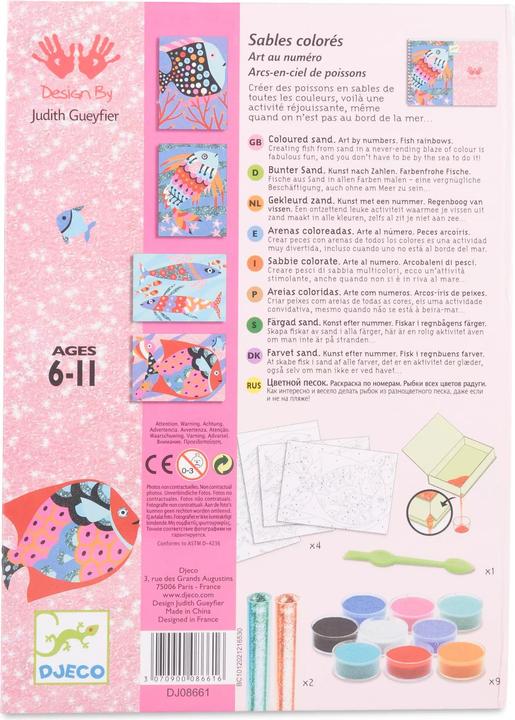 Image du produit Djeco Bricolage Sable coloré