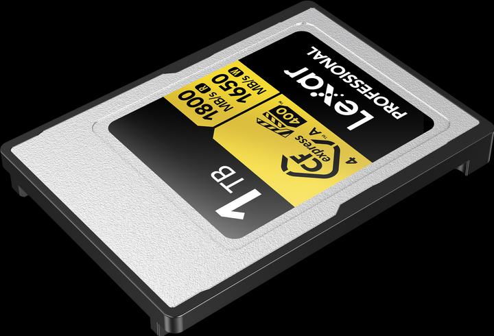 Actual product image Lexar 1800MB/s CFexpress 4.0 A 1TB Gold (1000 GB, CFexpress type A)